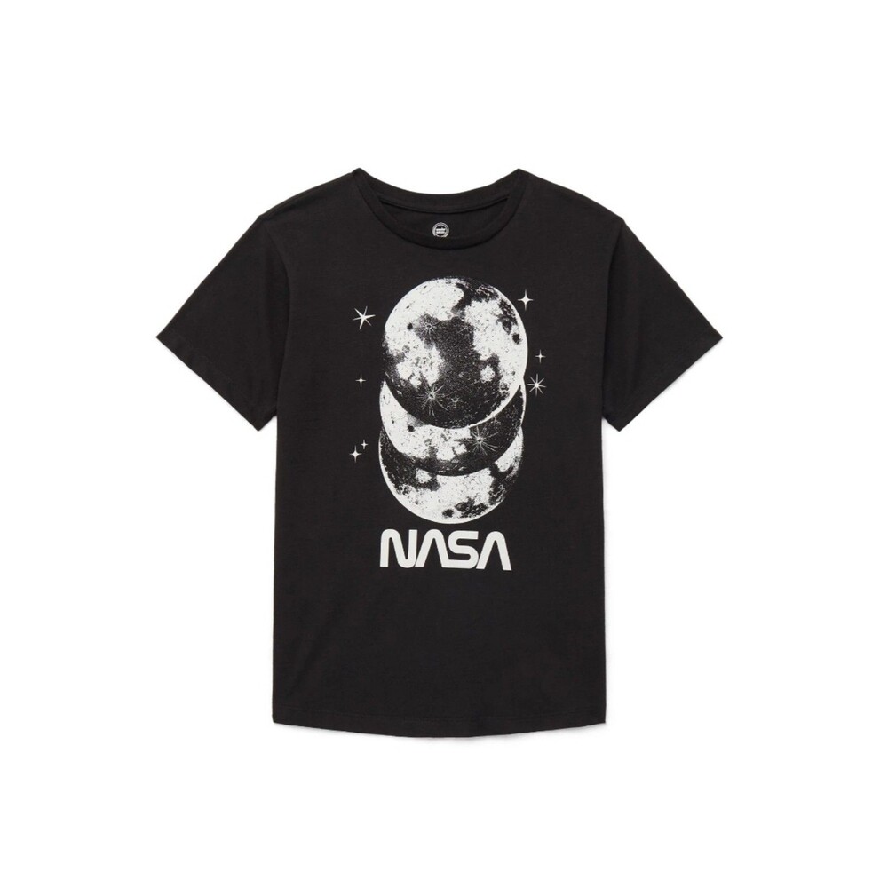 NEW NASA Graphic T-Shirt Girls XS 4/5
